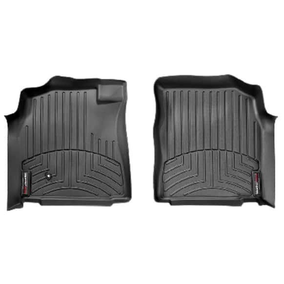440441 Front Row FloorLiner Series Molded Floor Liner, Black Made of Rubberized Thermoplastic Polyolefins