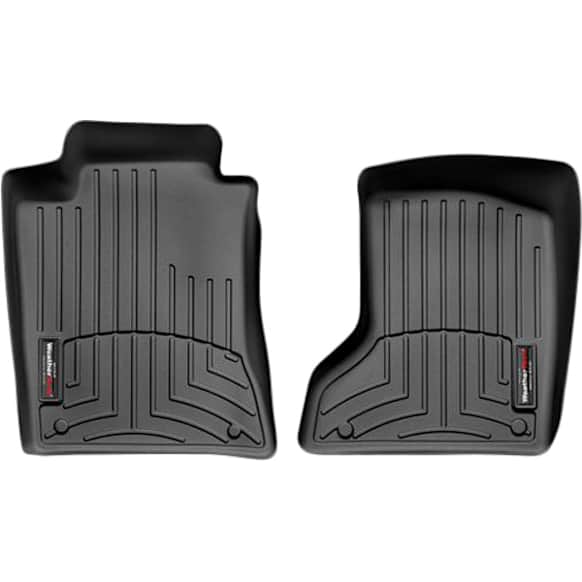 440881 Front Row FloorLiner Series Molded Floor Liner, Black Made of Rubberized Thermoplastic Polyolefins