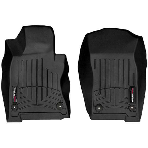 4412581 Front Row FloorLiner Series Molded Floor Liner, Black High-Density Tri-Extruded (HDTE)