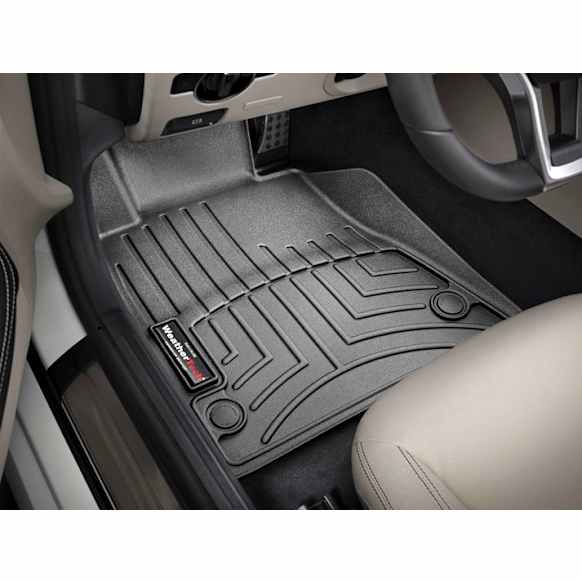 4415211 Front Row FloorLiner Series Molded Floor Liner, Black High-Density Tri-Extruded (HDTE)