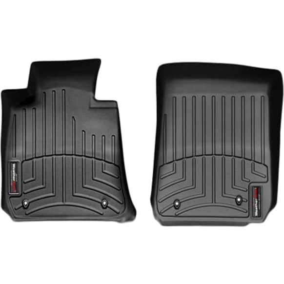441581 Front Row FloorLiner Series Molded Floor Liner, Black Made of Rubberized Thermoplastic Polyolefins