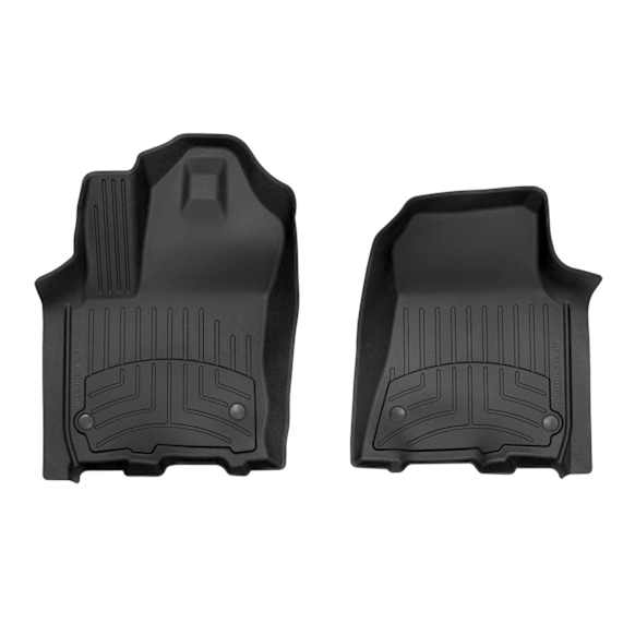 4418771IM Front Row FloorLiner HP Series Molded Floor Liner, Black Made of Rubberized Thermoplastic Elastomer