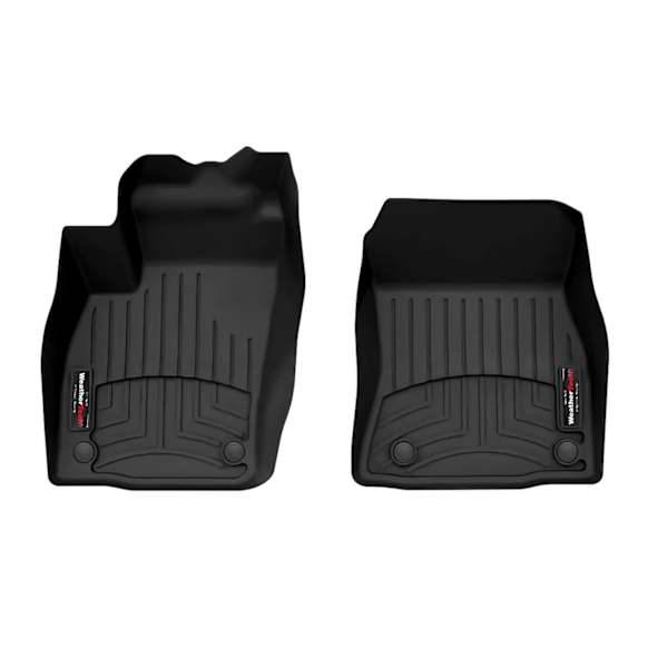 4419081 Front Row FloorLiner Series Molded Floor Liner, Black High-Density Tri-Extruded (HDTE)