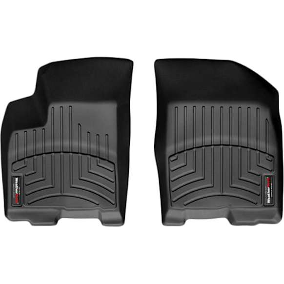 442441 Front Row FloorLiner Series Molded Floor Liner, Black Made of Rubberized Thermoplastic Polyolefins