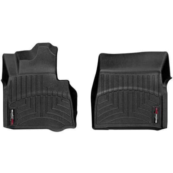 444941 Front Row FloorLiner Series Molded Floor Liner, Black Made of Rubberized Thermoplastic Polyolefins