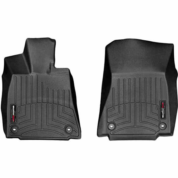 446241 Front Row FloorLiner Series Molded Floor Liner, Black High-Density Tri-Extruded (HDTE)