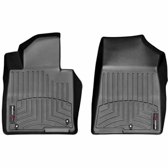 446661 Front Row FloorLiner Series Molded Floor Liner, Black High-Density Tri-Extruded (HDTE)