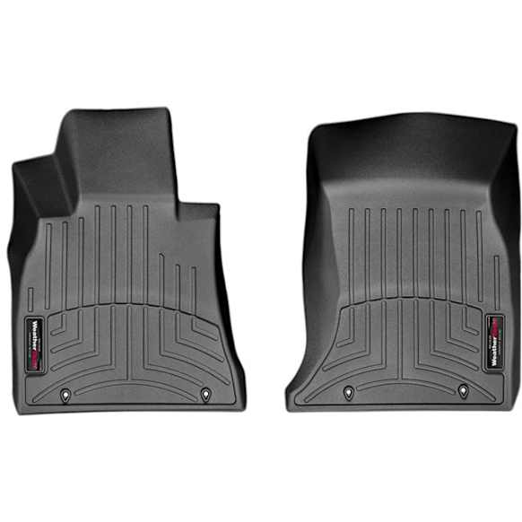 447381 Front Row FloorLiner Series Molded Floor Liner, Black High-Density Tri-Extruded (HDTE)