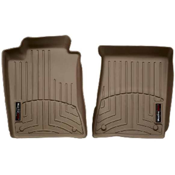 451731 Front Row FloorLiner Series Molded Floor Liner, Tan Made of Rubberized Thermoplastic Polyolefins