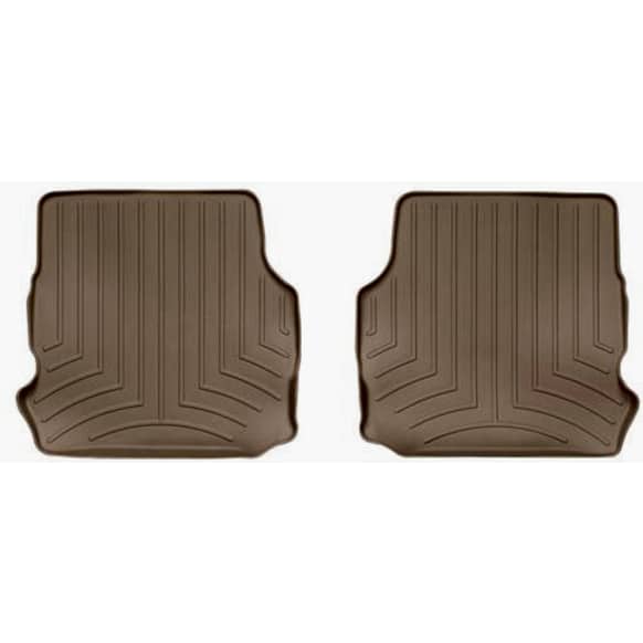 452632 Second Row FloorLiner Series Molded Floor Liner, Tan Made of Rubberized Thermoplastic Polyolefins