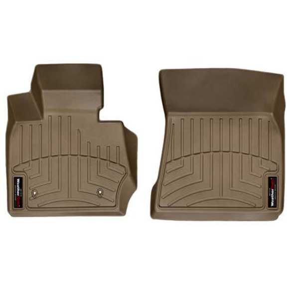 2012 BMW X3 - FloorLiner Series, Tan, Front Row, Molded Floor Liner, Made of Rubberized Thermoplastic Polyolefins