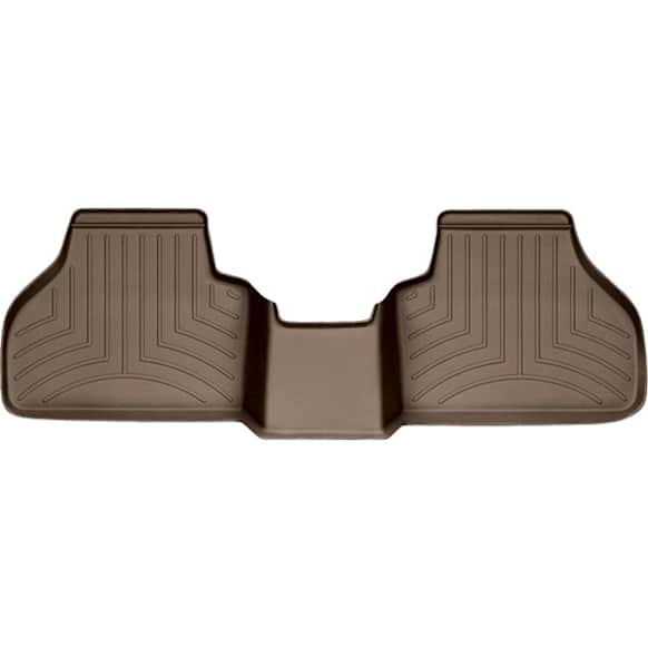 2012 BMW X3 - FloorLiner Series, Tan, Second Row, Molded Floor Liner, Made of Rubberized Thermoplastic Polyolefins