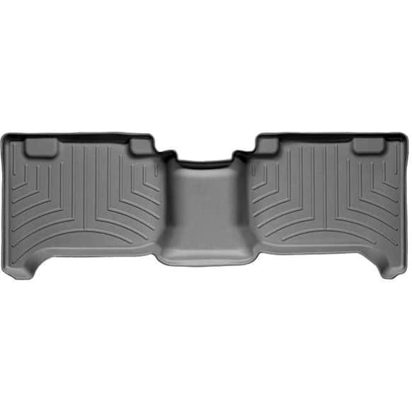 460762 Rear FloorLiner Series Molded Floor Liner, Gray Made of Rubberized Thermoplastic Polyolefins