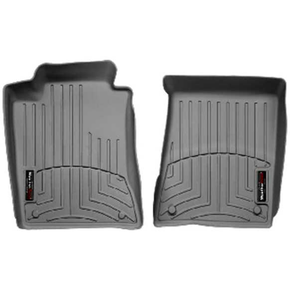 461731 Front Row FloorLiner Series Molded Floor Liner, Gray Made of Rubberized Thermoplastic Polyolefins