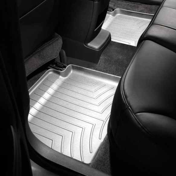 464962IM FloorLiner HP Series Molded Floor Liner, Gray Made of Rubberized Thermoplastic Elastomer