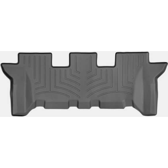467703 Third Row FloorLiner Series Molded Floor Liner, Gray High-Density Tri-Extruded (HDTE)