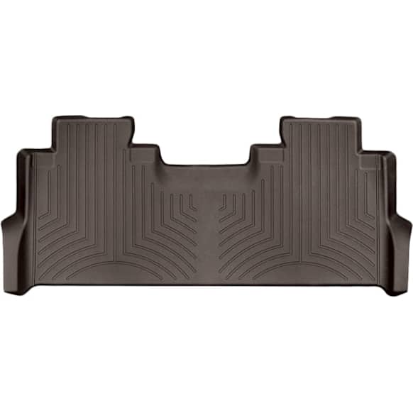 4710122 Second Row FloorLiner Series Molded Floor Liner, Cocoa High-Density Tri-Extruded (HDTE)