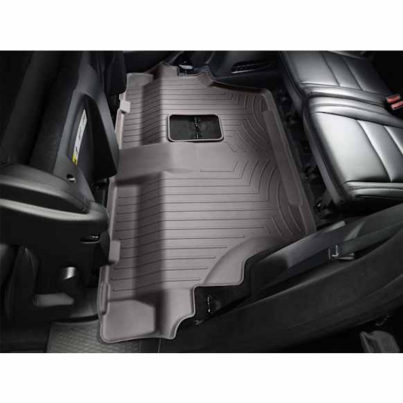 4716324 Third Row FloorLiner Series Molded Floor Liner, Cocoa High-Density Tri-Extruded (HDTE)