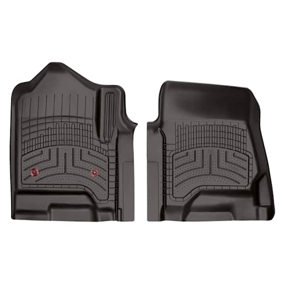 474961IM Front Row FloorLiner HP Series Molded Floor Liner, Cocoa Made of Rubberized Thermoplastic Elastomer
