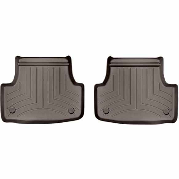 2018 Audi RS3 - FloorLiner Series, Cocoa, Second Row, Molded Floor Liner, High-Density Tri-Extruded (HDTE)