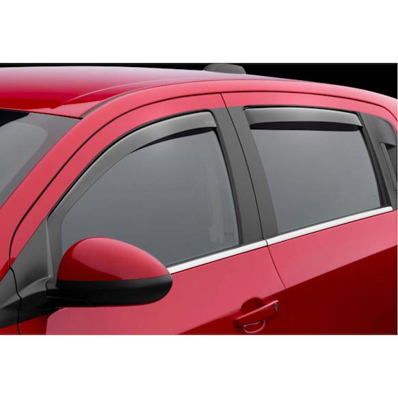 801025IM-81765IM Front and Rear, Driver and Passenger Side Window Visor, Smoke