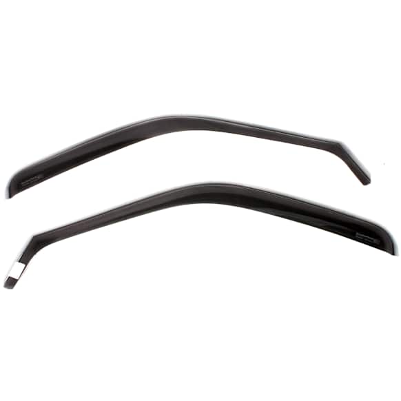 80142 Front, Driver and Passenger Side Window Visor, Dark Smoke