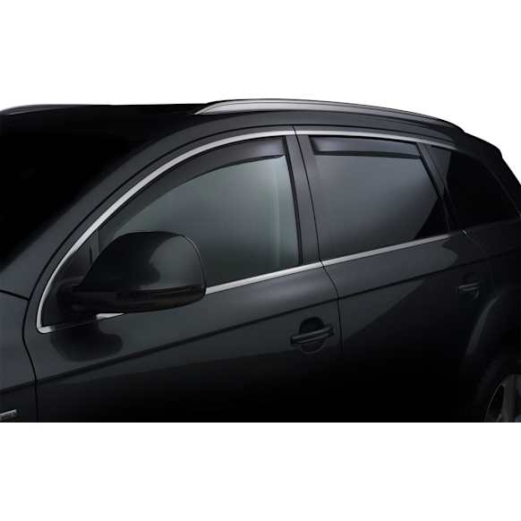 82223 Front and Rear, Driver and Passenger Side Window Visor, Dark Smoke