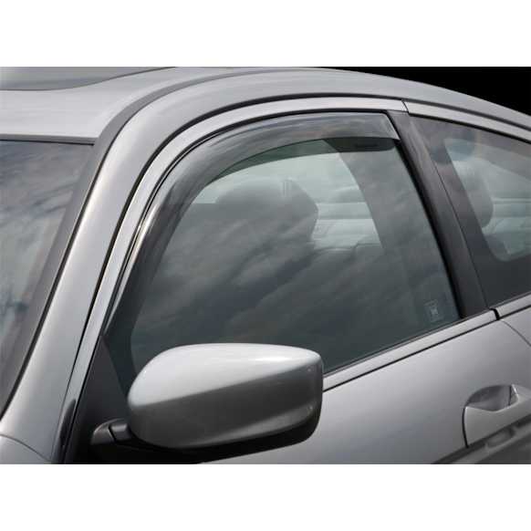 82474IM Front and Rear, Driver and Passenger Side Window Visor, Dark Smoke