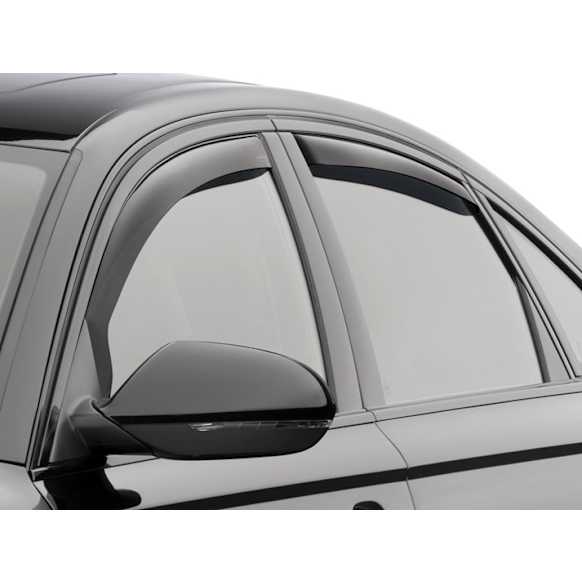 82703 Front and Rear, Driver and Passenger Side Window Visor, Smoke