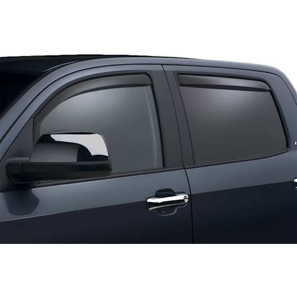 84450 Front and Rear, Driver and Passenger Side Window Visor, Smoke