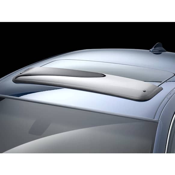 89010 Sunroof Wind Deflector Series Direct Fit Smoked Acrylic Roof Air Deflector, Sold Individually