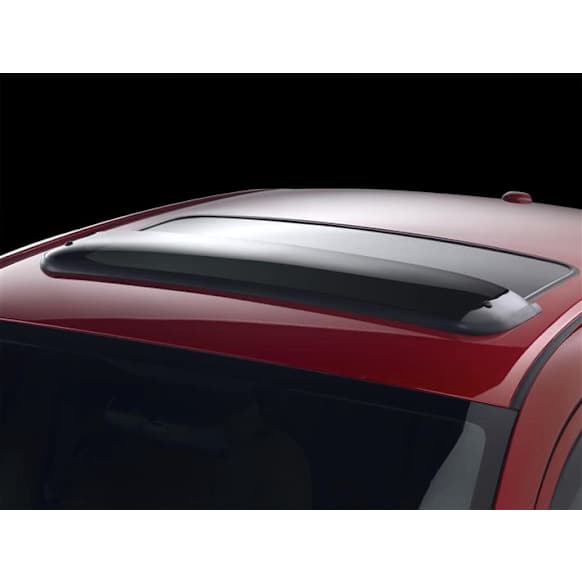 89037 Sunroof Wind Deflector Series Direct Fit Smoked Acrylic Roof Air Deflector, Sold Individually