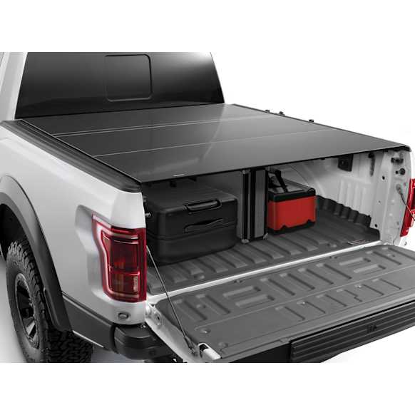 8HF070025 AlloyCover Hard Tri-Fold Series Hard Folding Tonneau Cover, Aluminum Fits Approx. 5 ft. Bed