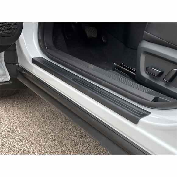 ST039K1 Door Sill Protector - Black, Plastic, Direct Fit, Set of 4