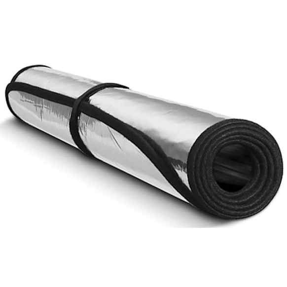TS1414 Sun Shade - Silver/Black, Reflective/Absorbent Film, Direct Fit, Sold Individually