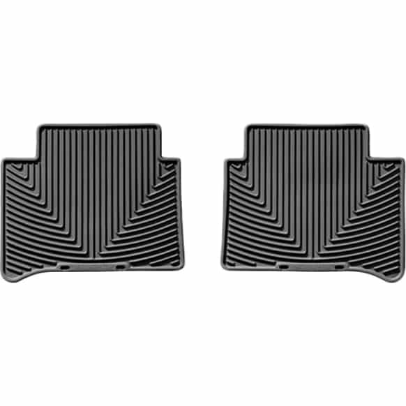 W105GR Second Row All-weather Series Flat Floor Mat, Gray Made of Rubberized Thermoplastic Elastomer