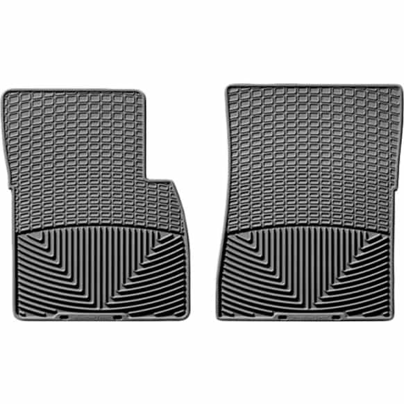 2014 Mercedes Benz G63 AMG - All-weather Series, Gray, Front Row, Flat Floor Mat, Made of Rubberized Thermoplastic Elastomer