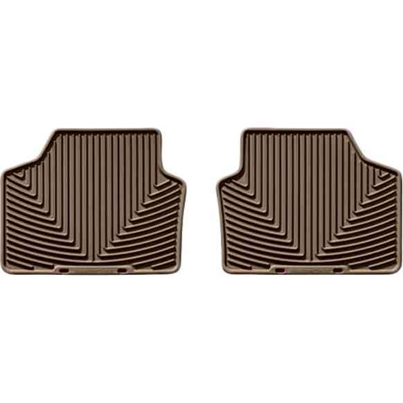W141TN Rear All-weather Series Flat Floor Mat, Tan Made of Rubberized Thermoplastic Elastomer