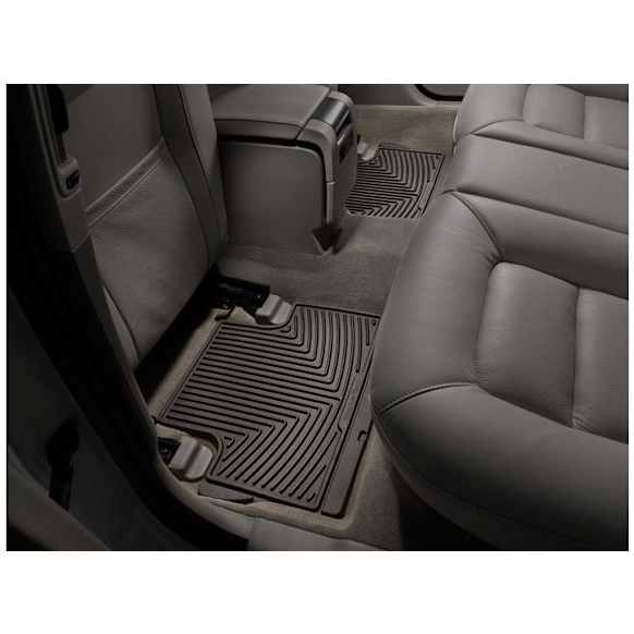 W170CO Second Row All-weather Series Flat Floor Mat, Cocoa Made of Rubberized Thermoplastic Elastomer
