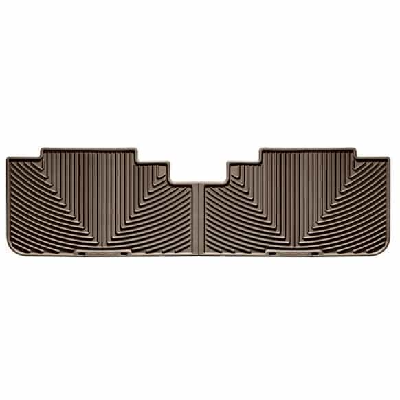 W192TN Second Row All-weather Series Flat Floor Mat, Tan Made of Rubberized Thermoplastic Elastomer