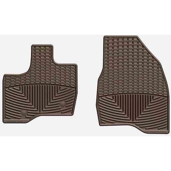 W230TN Front Row All-weather Series Flat Floor Mat, Tan Made of Rubberized Thermoplastic Elastomer