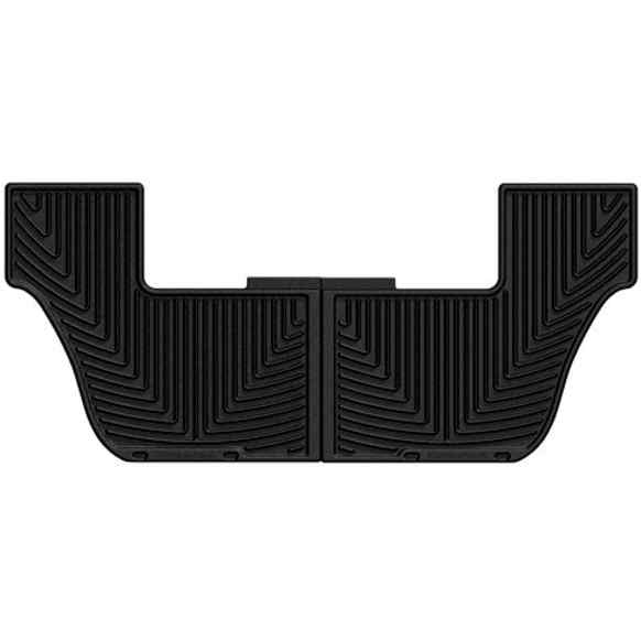 2017 Ford Explorer - All-weather Series, Black, Third Row, Flat Floor Mat, Sport Utility, Made of Rubberized Thermoplastic Elastomer