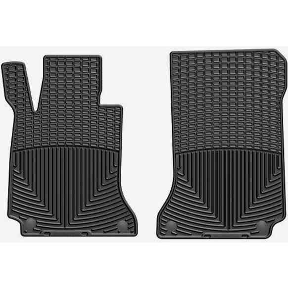 W287GR Front Row All-weather Series Flat Floor Mat, Gray Made of Rubberized Thermoplastic Elastomer