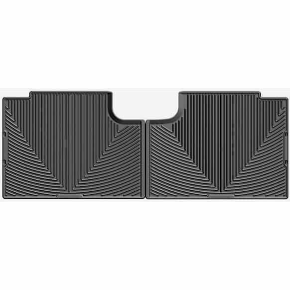 2019 Ford F-150 - All-weather Series, Gray, Rear, Flat Floor Mat, Extended Cab Pickup, Made of Rubberized Thermoplastic Elastomer