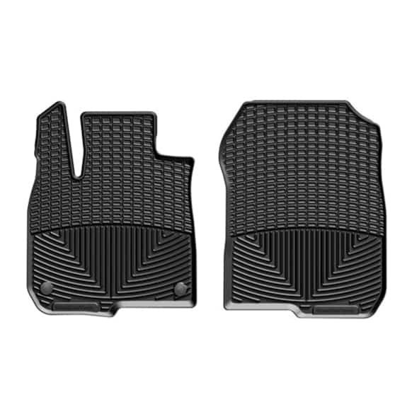 2019 Honda CR-V - All-weather Series, Black, Front Row, Flat Floor Mat, Sport Utility, Made of Rubberized Thermoplastic Elastomer