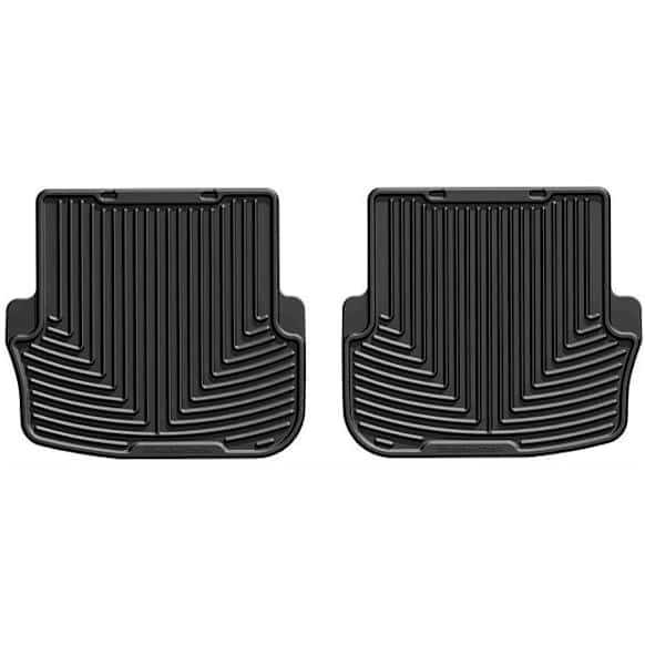 W426 Second Row All-weather Series Flat Floor Mat, Black Made of Rubberized Thermoplastic Elastomer