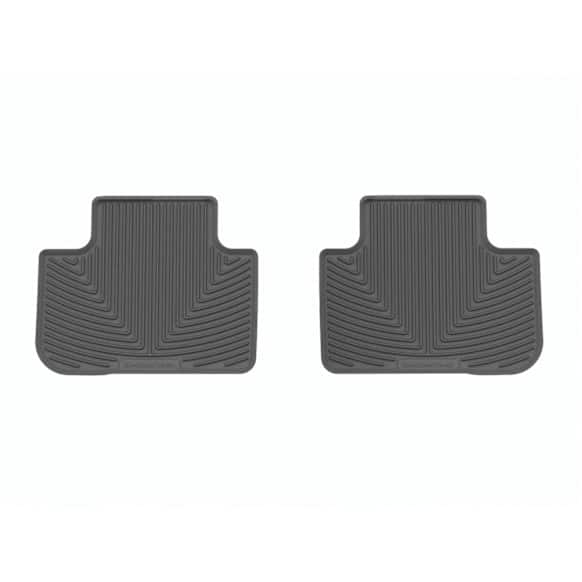 W660GR Second Row All-weather Series Molded Floor Liner, Gray Made of Rubberized Thermoplastic Elastomer