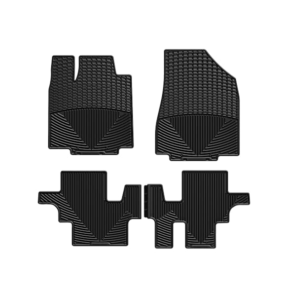 WTCB307136 Front and Rear, Black Made of Rubberized Thermoplastic Elastomer