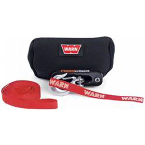 13916 Winch Cover - Black, Nylon and vinyl, Universal