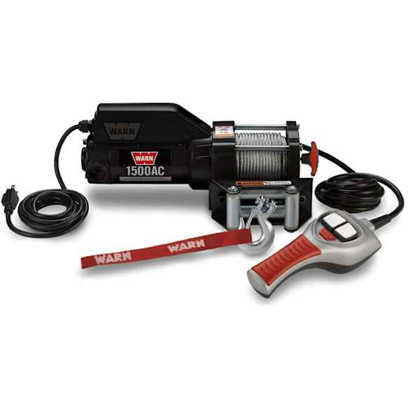85330 Electric - 1500 lbs., Steel Cable, Handheld Wired Remote, Utility Series, Winch